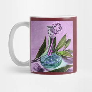 Love potion - elixir - key and potion bottle magical fairytale Mug